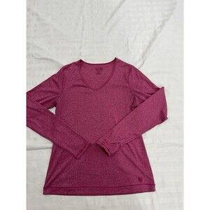 MOUNTAIN HARDWEAR Long Sleeve Wicking Base Layer Shirt Size Women’s Medium Pink